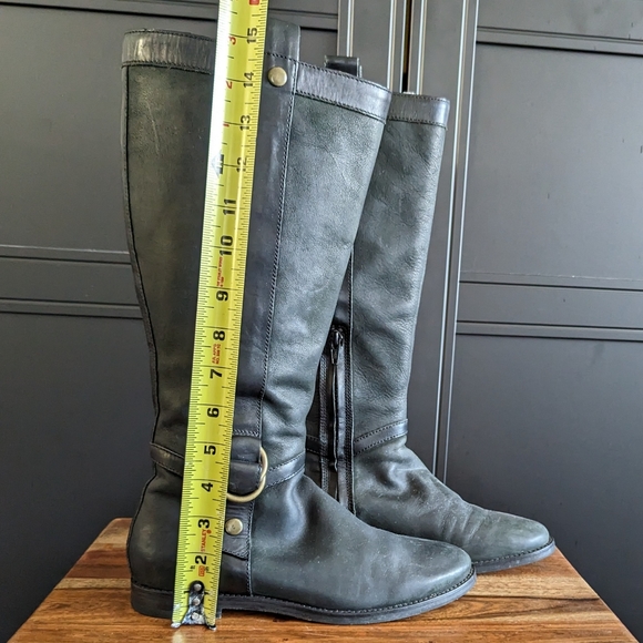 Cole Haan "Liberty" Boot 6.5 Black Green - Picture 3 of 6